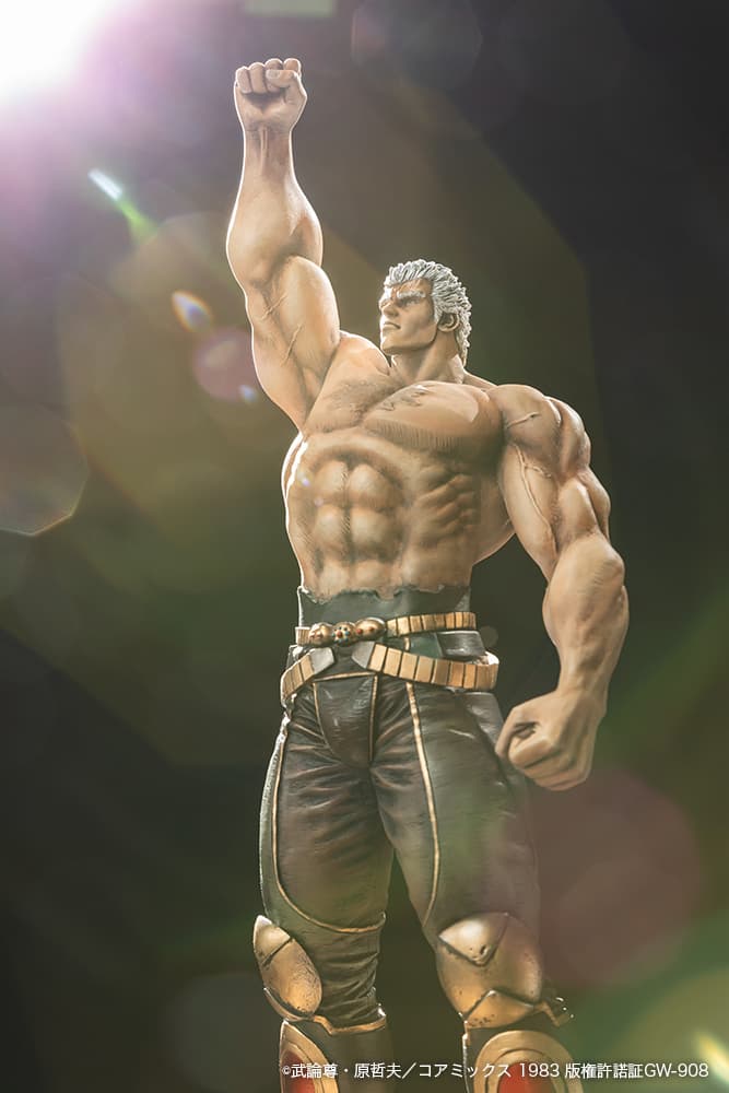 描绘Raoh最后时刻的SpiceSeed Fist of the North Star手办系列“Raoh Ascension ver.”现已推出原色！