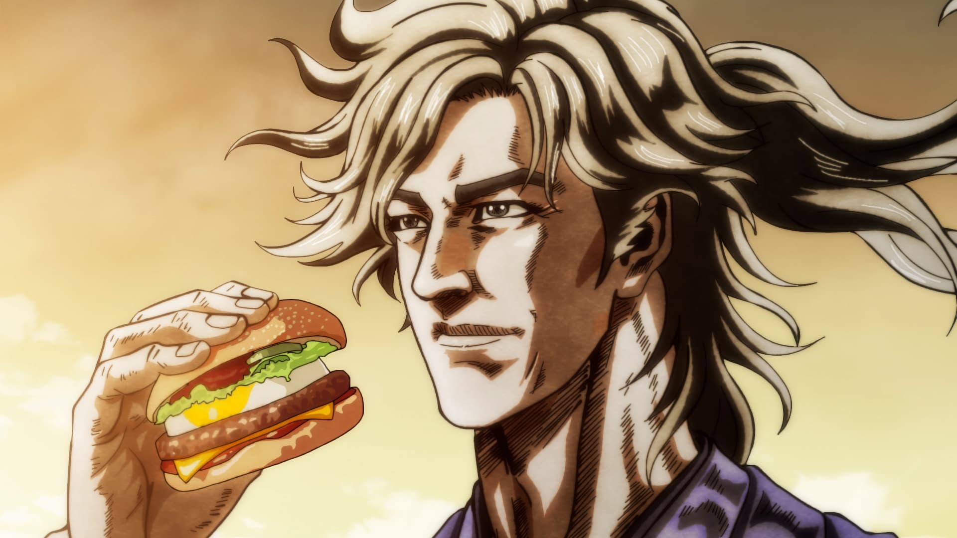 McDonald's first full-length animated TV commercial based on the original illustrations drawn by Tetsuo Hara! The "Zetten no Samurai" edition will begin airing on Friday, December 30th!!